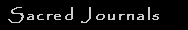 Sacred Journals